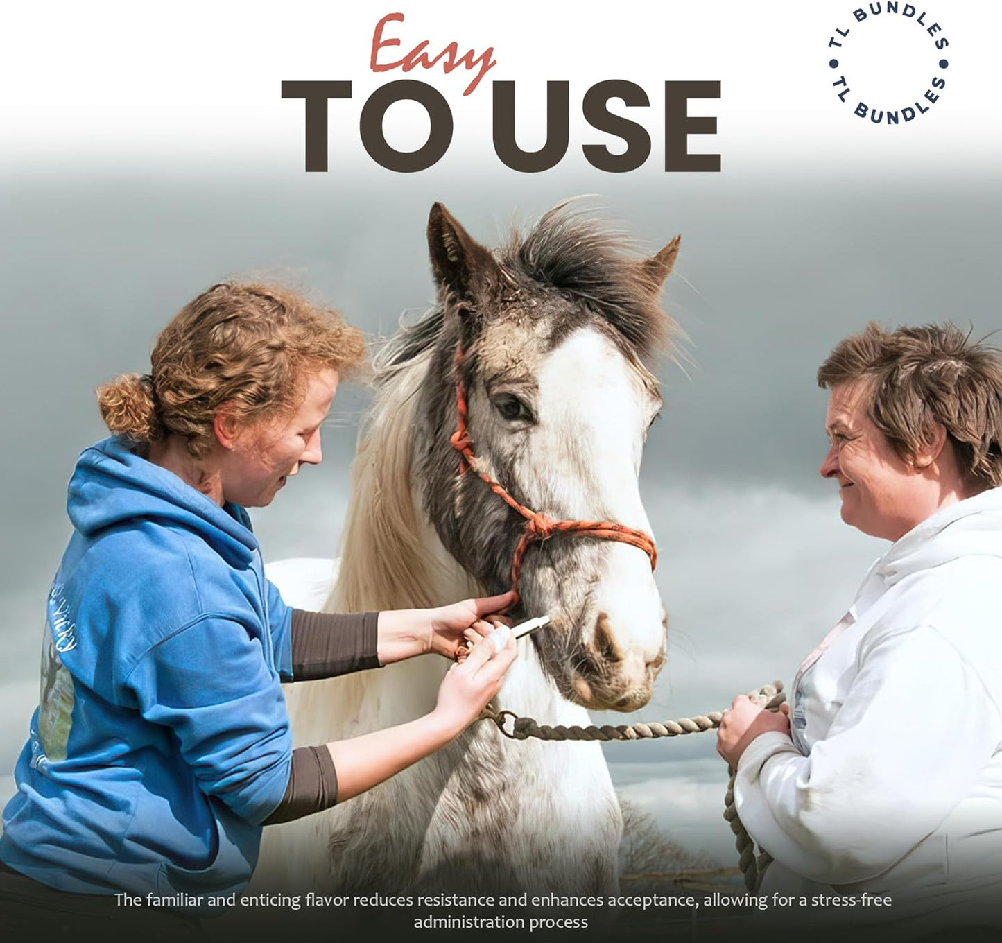 Ivermectin Paste - Horse Wormer 6.08 Grams (3-Pack) + TL Bundles Sticker Included