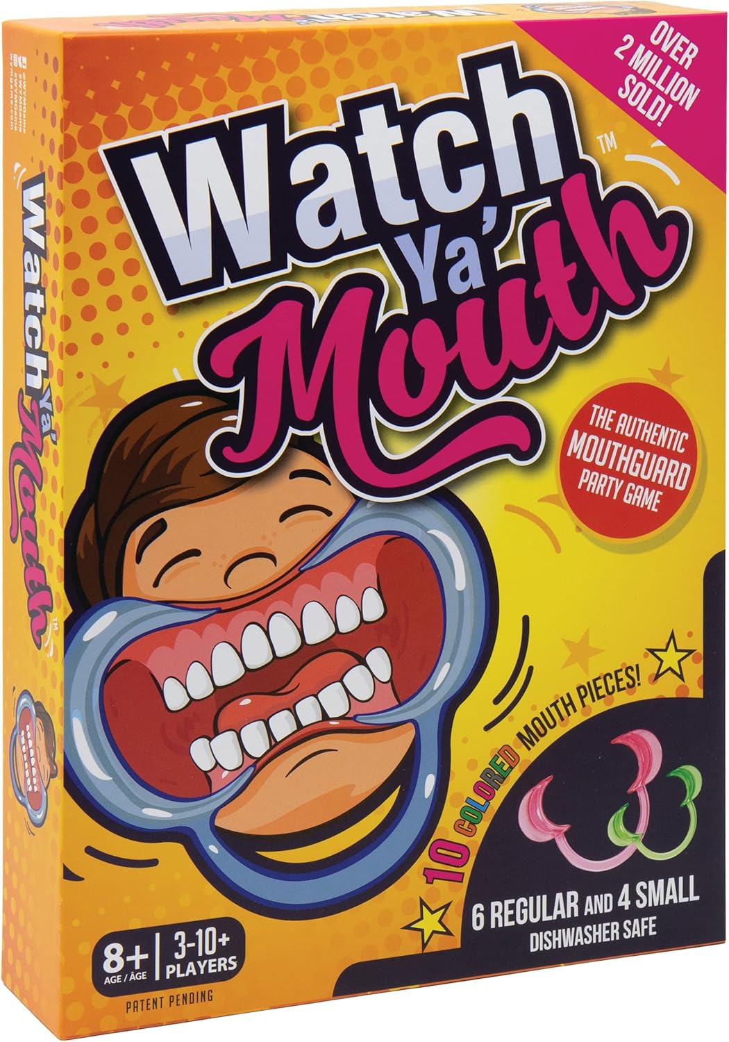 Watch Ya' Mouth - Family Edition | 143 Authentic, Hilarious, Durable Family-Friendly Phrase Cards Party Game - Game Night for Kids, Teens, and Adults